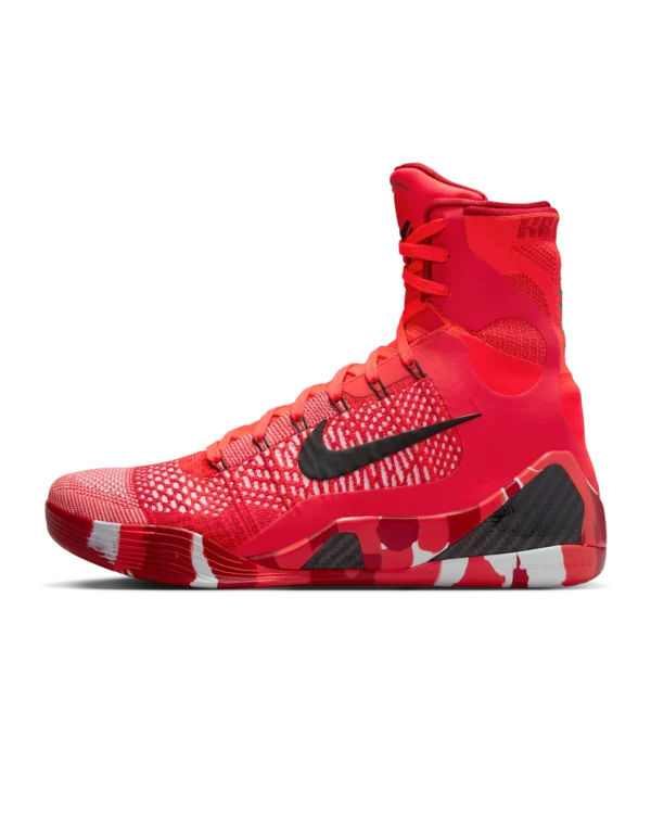 Kobe 9 Elite High Protro Bright Crimson and Emerald Green