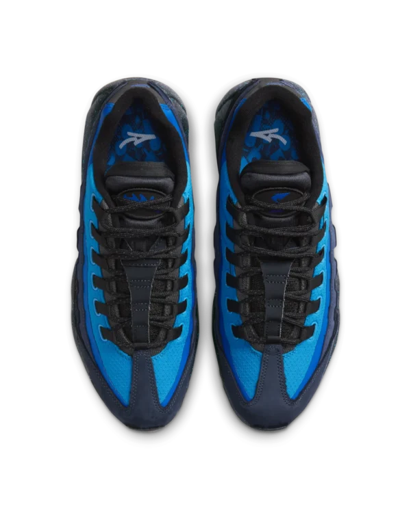 Air Max 95 x Stash (Black and Harbour Blue) - Image 3