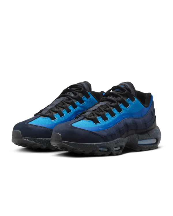 Air Max 95 x Stash (Black and Harbour Blue) - Image 2