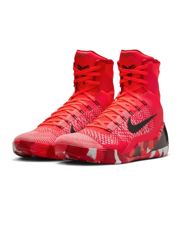 Kobe 9 Elite High Protro Bright Crimson and Emerald Green - Image 2